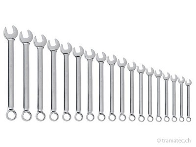 KRAFTWERK 18-t. Gabelringschl.satz voll pol.5-22mm