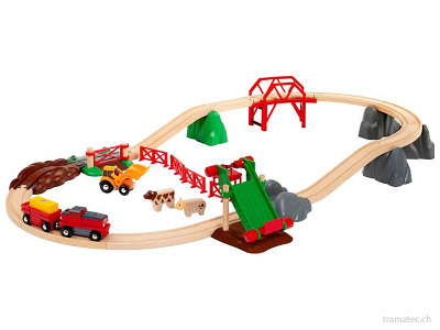 BRIO Grosses Bahn Bauernhof-Set