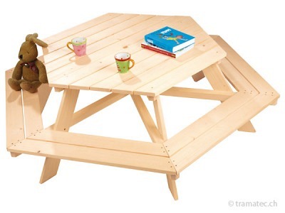 Pinolino Kinder-Sitzgruppe Nicki 6-Eck