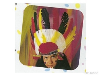 Fasnacht Indianerkopfschmuck Gross