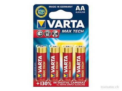 Batterie Varta Max Tech AA