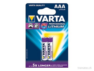Batterie Varta Lithium AAA 2 Stk.