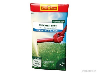 WOLF Trockenrasen Mediterraneo LU-TR 35 für 35 m²
