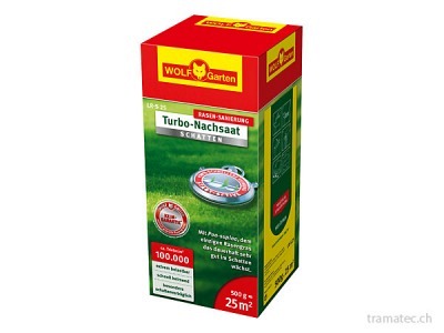 WOLF Turbo-Nachsaat "Schatten" LR-S 25 für 25 m²