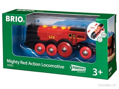 BRIO Rote Lola Batterielok