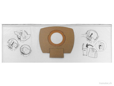 Makita Filtersack Gewebe 5 Stk P-72899