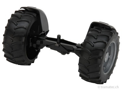Bruder Ersatzteil Vorderachse für Case, Deutz, Massey Ferguson