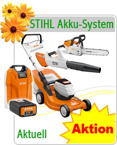 Stihl Akku-System, Stihl AS, AI, AK und AP, Akkutrimmer, Akkusäge, Akkurasenmäher, Akkumäher, Akkublasgerät, Akkutrennschleifer, Akkuheckenschere