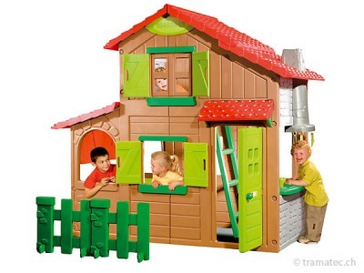 Smoby Kinderspielhaus Duplex Berchet
