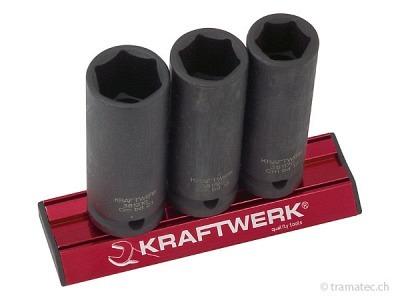 KRAFTWERK 3-t. Schlag-Stecknusssatz MAGALU 1/2'