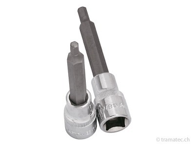 KRAFTWERK 1/2' Inbus-Bit-Stecknuss 100 mm