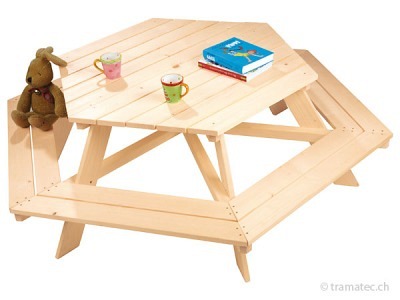 Pinolino Kinder-Sitzgruppe Nicki 6-Eck