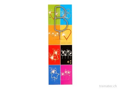 Wondercandle Buchstabe B