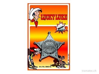 Fasnacht Sheriffstern aus Metall 7cm