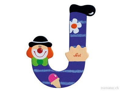 Sevi Buchstabe Clown J 10cm