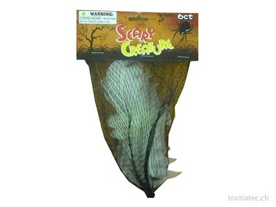 Fasnacht Fledermäuse leuchtend 14cm