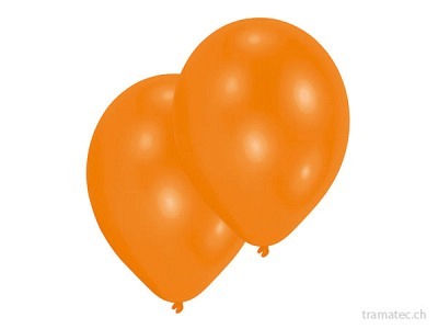 Amscan/Riethmüller 10 Ballone 27.5cm orange