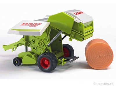 Bruder CLAAS ROLLANT 250 Rundballenpresse - 02121