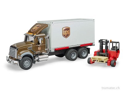 Bruder Mack Granite UPS Logistik-LKW