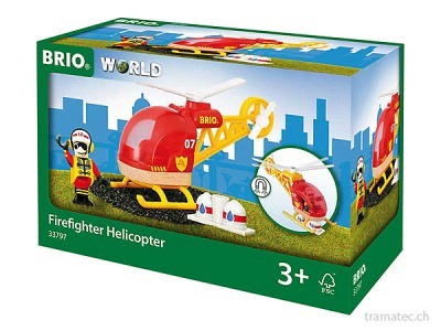 BRIO Feuerwehr Hubschrauber