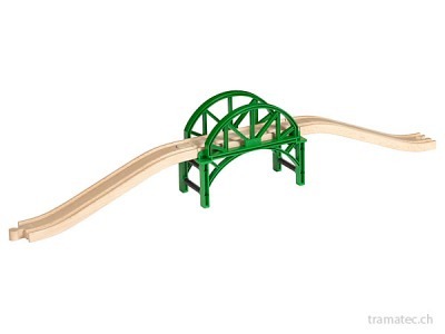 BRIO Stapelbrücke mit Rampen
