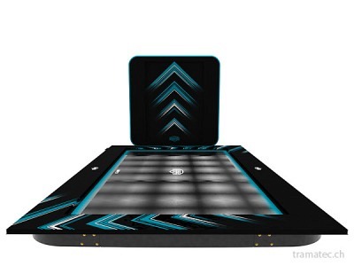 BERG Trampolin AeroWall 2x2 Black