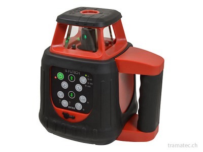 FUTECH Rotationslaser Gyro Grün Case Set + Bull