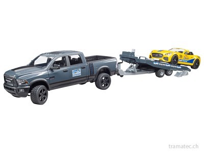 Bruder RAM 2500 Power Wagon und Roadster Bruder Racing Team