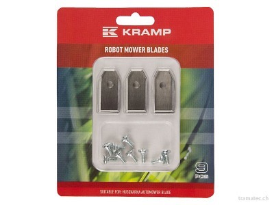 Kramp Messersatz HQ für Automower, 9 Stück