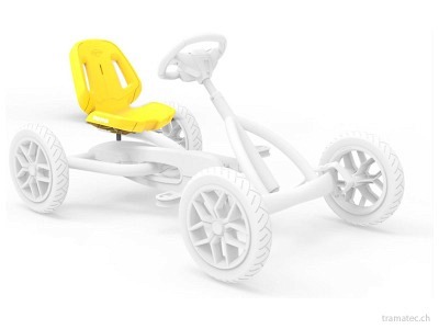 BERG Ersatzteil Buddy 2.0 Sitzschale gelb mit Rahmen