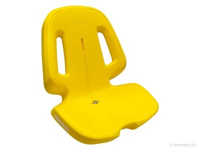 BERG Ersatzteil Buddy 2.0 Sitzschale gelb mit Rahmen