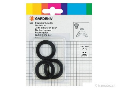 GARDENA Flachdichtung 1"