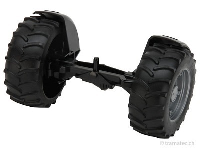 Bruder Ersatzteil Vorderachse für Case, Deutz, Massey Ferguson