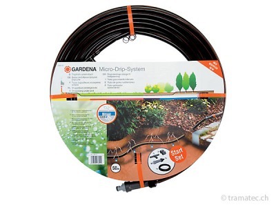 GARDENA Micro-Drip-System Tropfrohr unterirdisch 13,7 mm 1,6 l/h 50 m