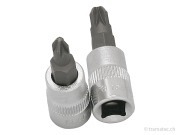 KRAFTWERK 1/4' Pozidriv-Bit-Stecknuss Nr. 0