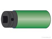 KRAFTWERK Tiefe Schlagnuss 1/2" 15mm m.Plastikring