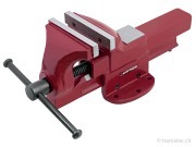 KRAFTWERK Installations-Stahlschraubstock 125 mm