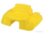 Rolly Toys Ersatzteil Sitz mit Schutzblech rolly Junior John Deere